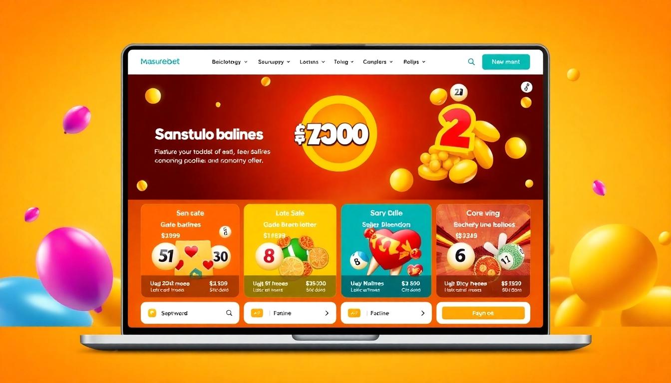 Experience Masurebet's dynamic lottery platform with high payouts and modern design for a thrilling experience.