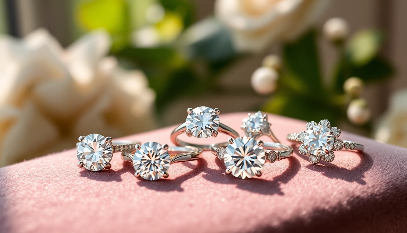 View stunning 2 Carat Engagement Rings showcasing brilliant diamond cuts and elegant settings.