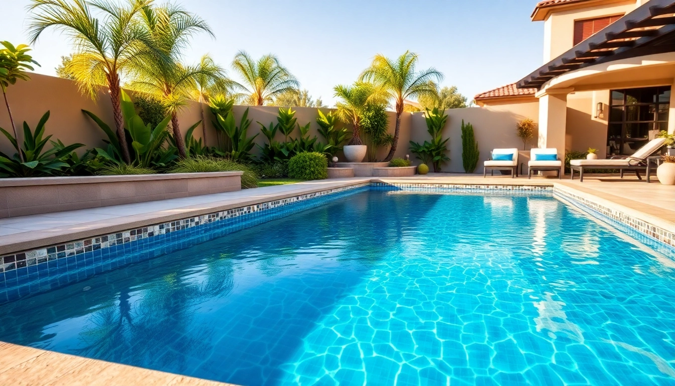 Transform your pool remodel with modern tiles and elegant landscaping that enhances outdoor beauty.