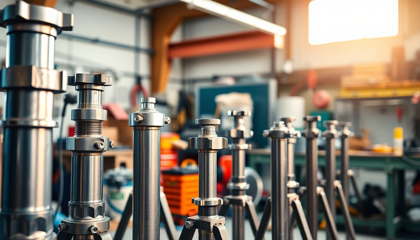 Support pipes securely with durable pipe stands featuring adjustable heights for various tasks.