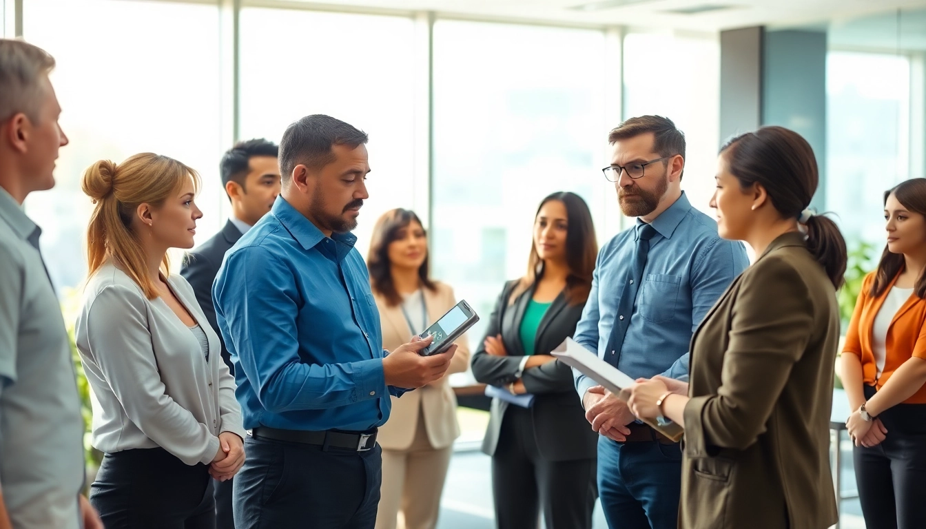 Illustration of employees participating in employee drug impairment testing in a modern office, highlighting the importance of workplace safety.