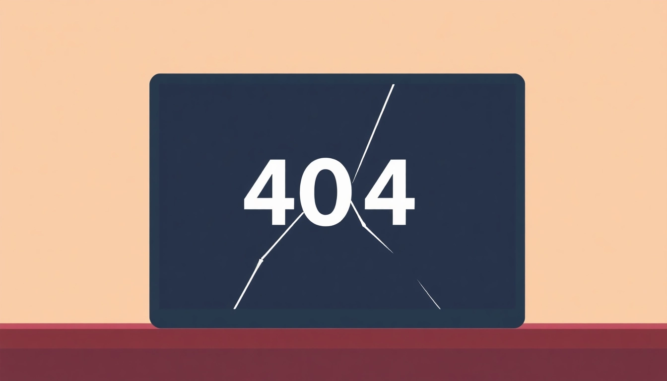 Fix the line电脑版下载 issue with a creative visual representation of a 404 Not Found error message.