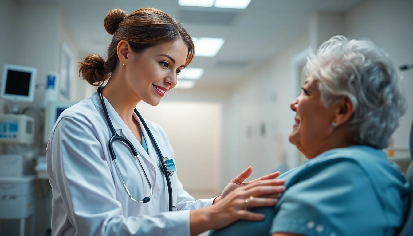 Nurse providing compassionate care under the oversight of the Alabama Board of Nursing