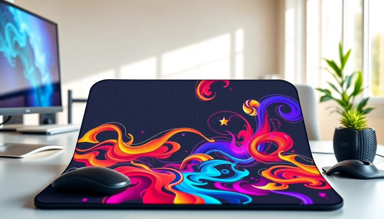 Customize your workspace with a vibrant 3d mouse pad designed for comfort and support.