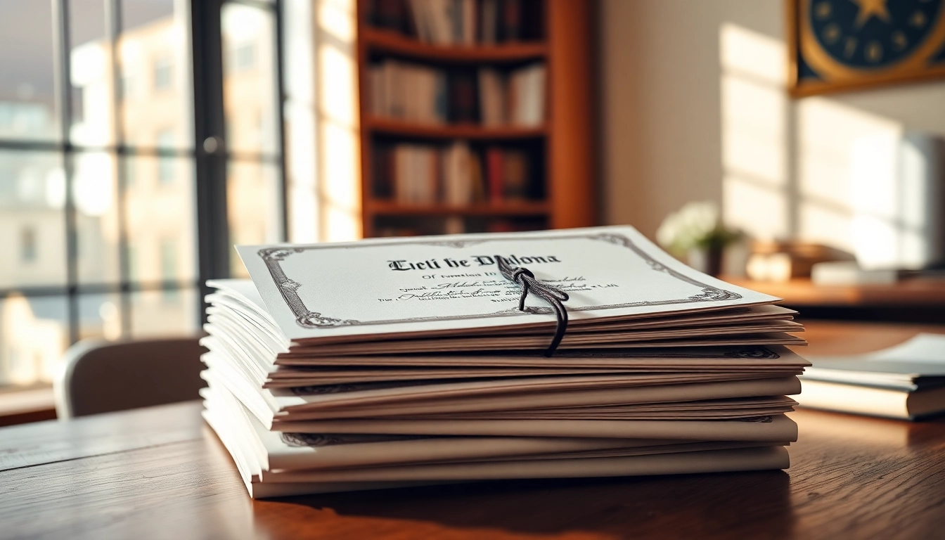 Display of best fake diplomas showcasing authentic designs and quality.