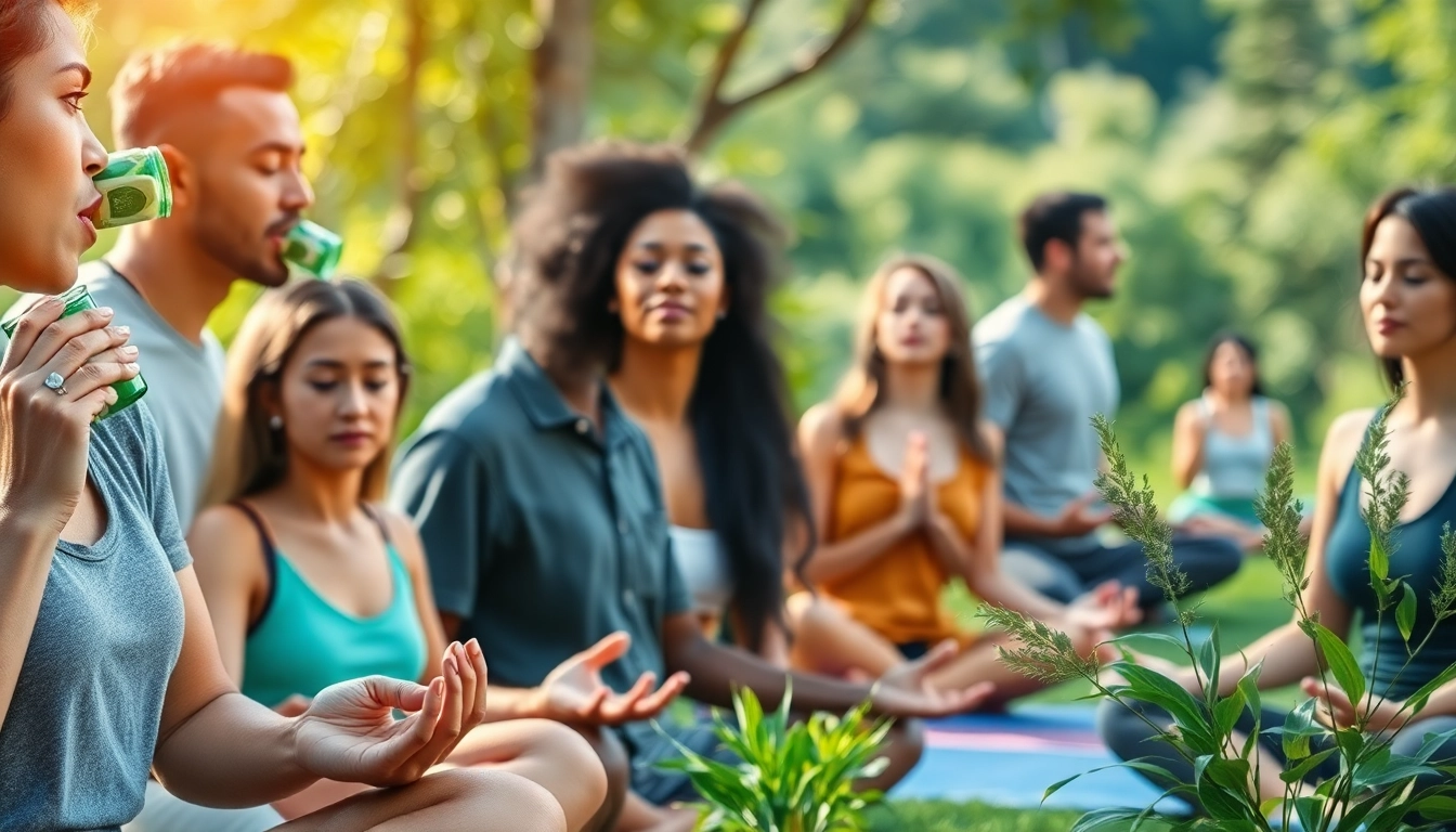 Empower your wellness journey with products from https://newimage.world/, highlighting diverse health practices in nature.