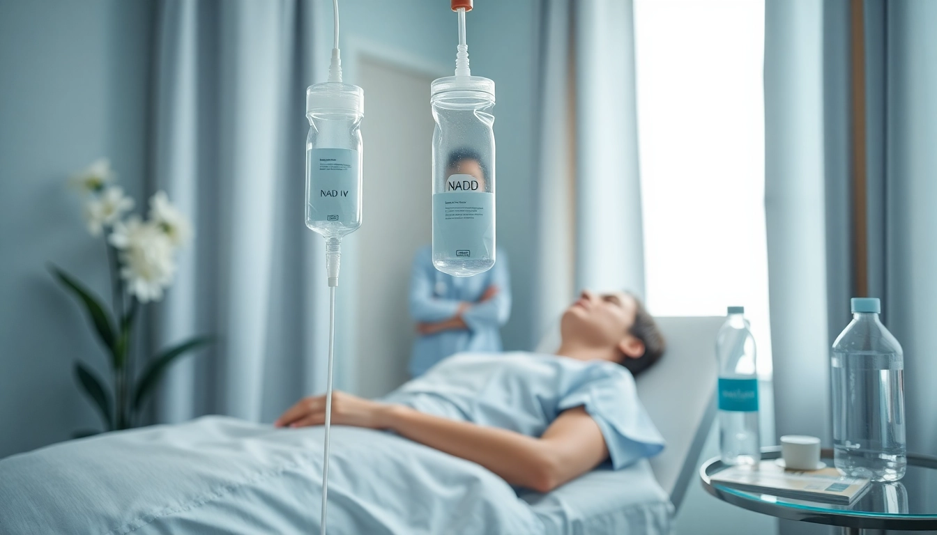 Experience nad iv therapy near me for revitalization in a calming healthcare environment.