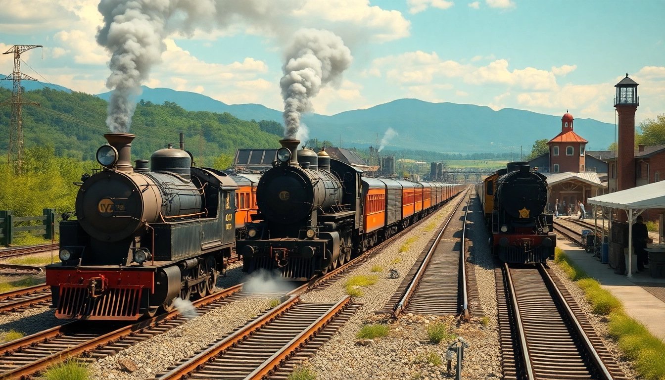 Download railroad tycoon free with a vivid exploration of a bustling railway network.