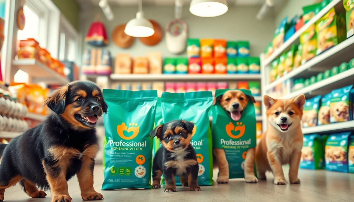 Showcasing dr marty pet food canada in a vibrant pet store filled with playful pets.