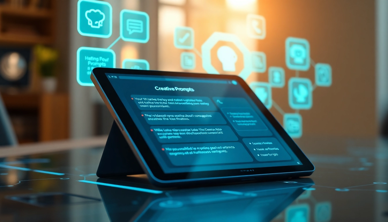 Generate stunning visuals using KlingAI Prompts showcased on an advanced digital interface.
