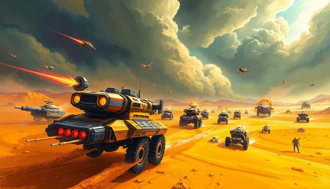 Dive into the excitement of Dune 2 download game with vibrant battle scenes and action-packed gameplay.