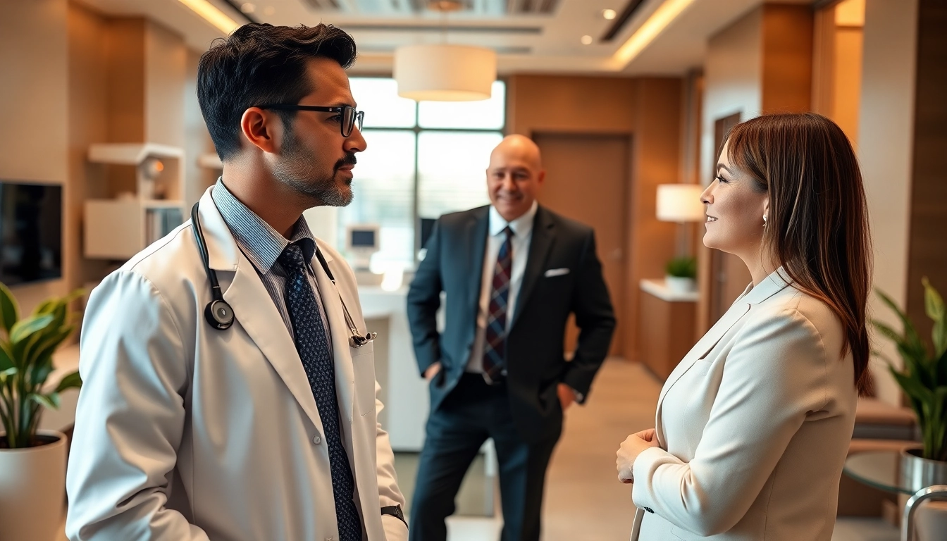 Engaging concierge medicine las vegas consultation showcasing professional environment and personalized care.