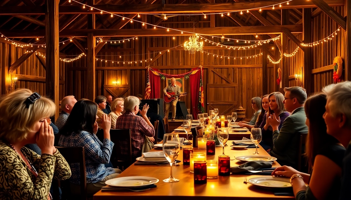 Experience the barn dinner theater 2024 schedule with a delightful dining atmosphere and lively performances.