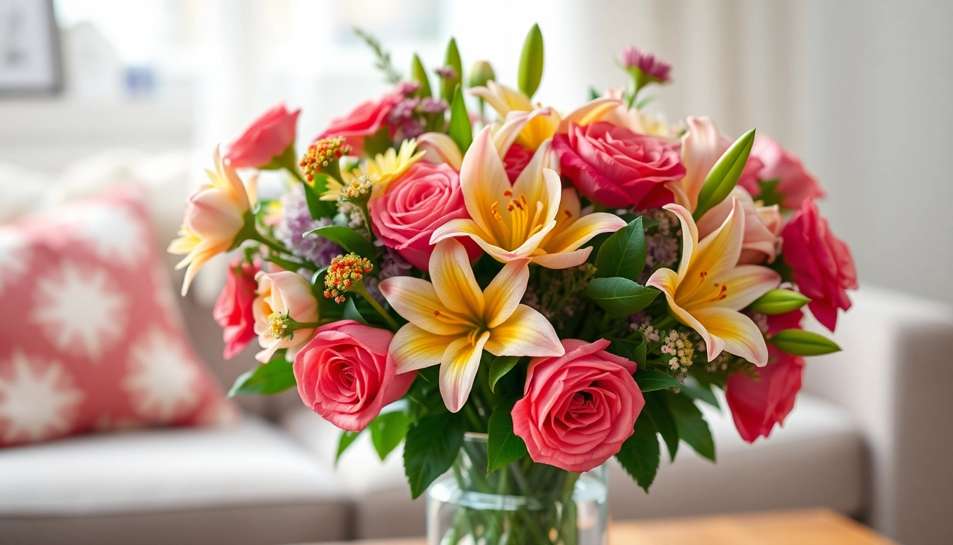Bright and colorful flowers in a vase, showcasing Flower Delivery Hurstbridge for special occasions.